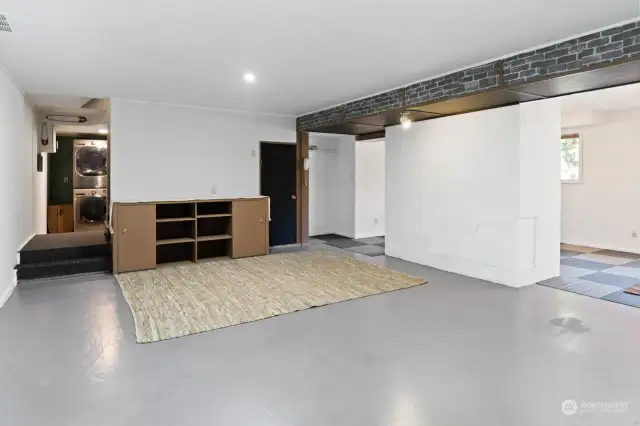 Finished basement