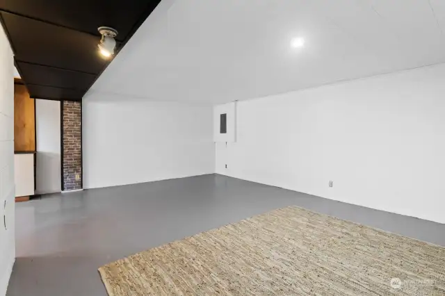 Finished basement