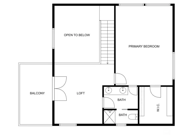 Upstairs
