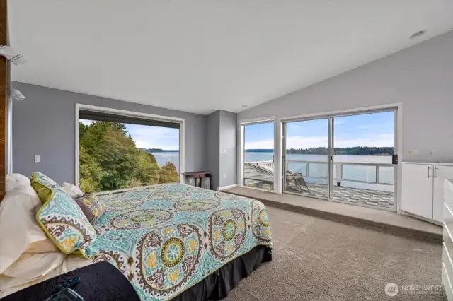 Moving to the Primary BR on the 2nd floor - more views - 3 directions!