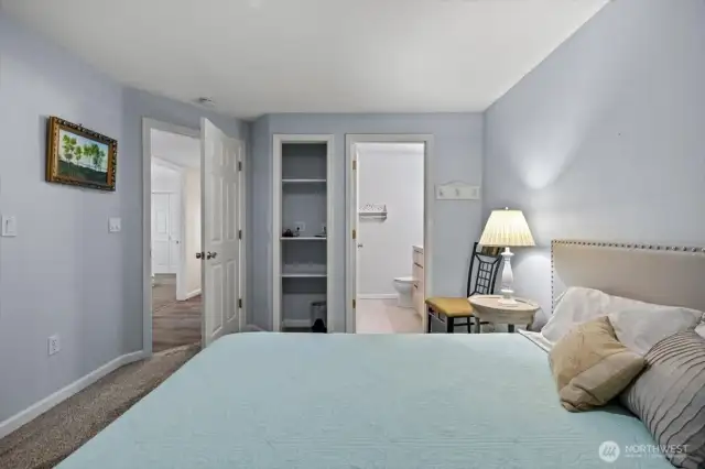 Lower BR #2 - w/ private 3/4 bath.