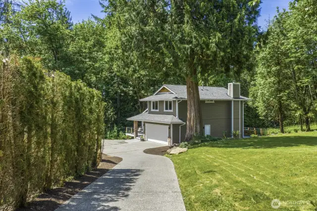 Tucked at the end of a quiet cul-de-sac, offering peace, privacy, and a true sense of retreat.