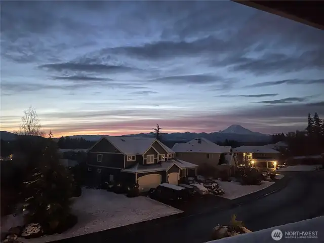 View from the deck!