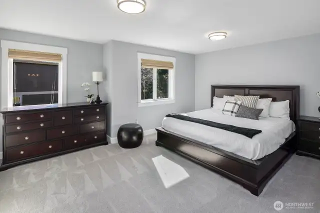 Bedroom #4 is large with a closet and could convert to a bonus room/flex space.