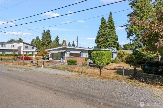 Large Corner lot across the street from new construction