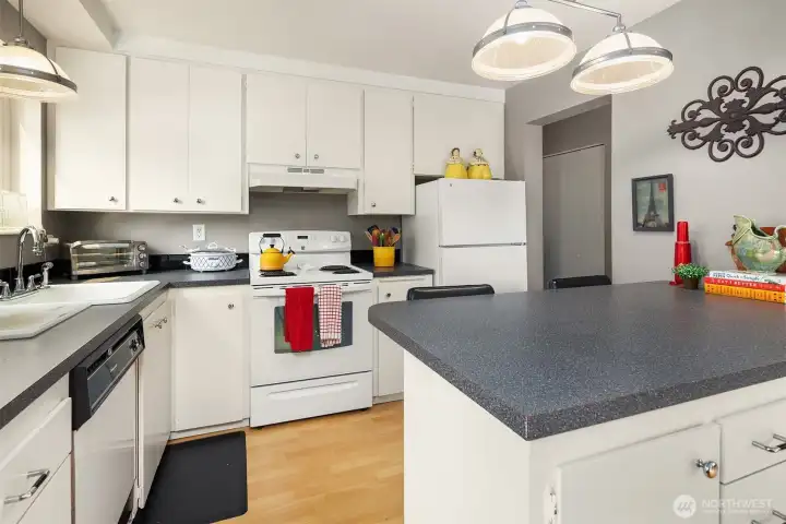Well laid out kitchen