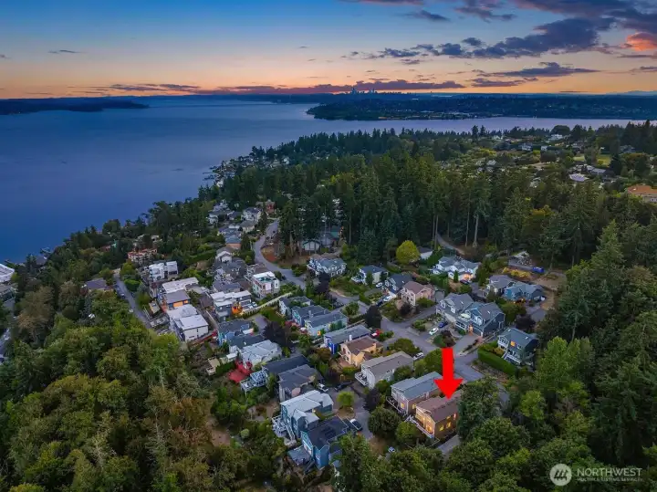 Home location in context.