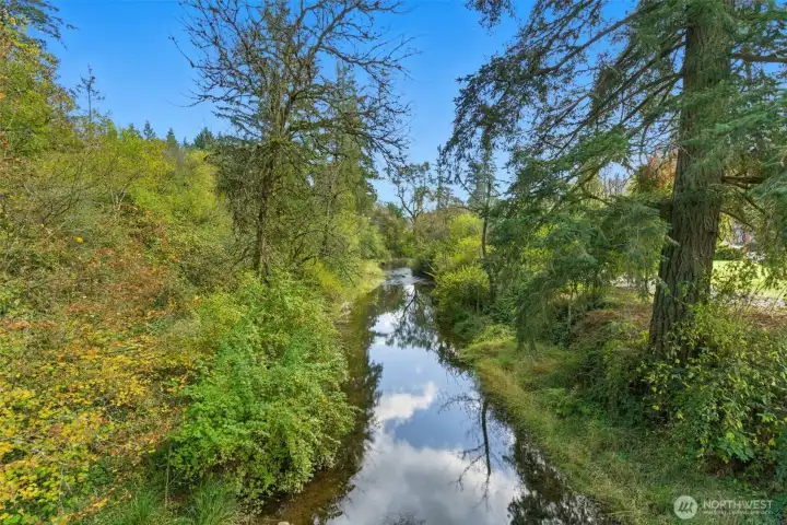 100ft of Little Washougal River Frontage