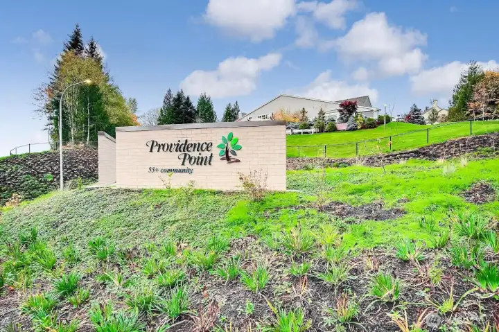 Providence Point 55+ private gated community in Issaquah