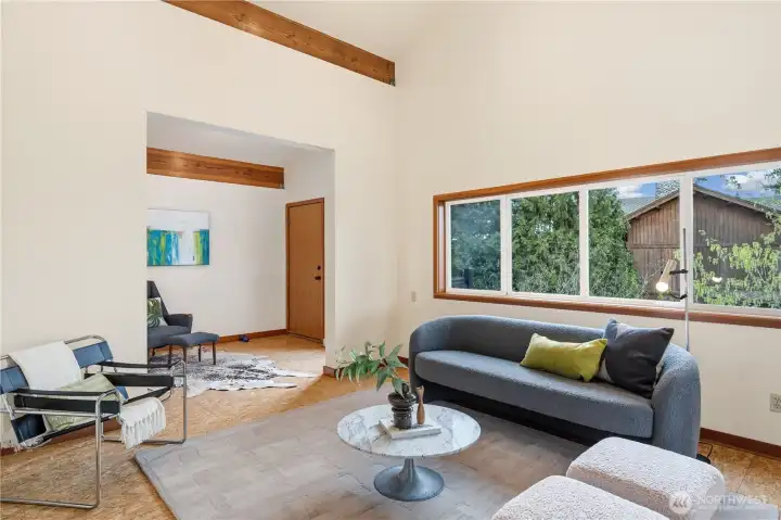 Upstairs sitting area