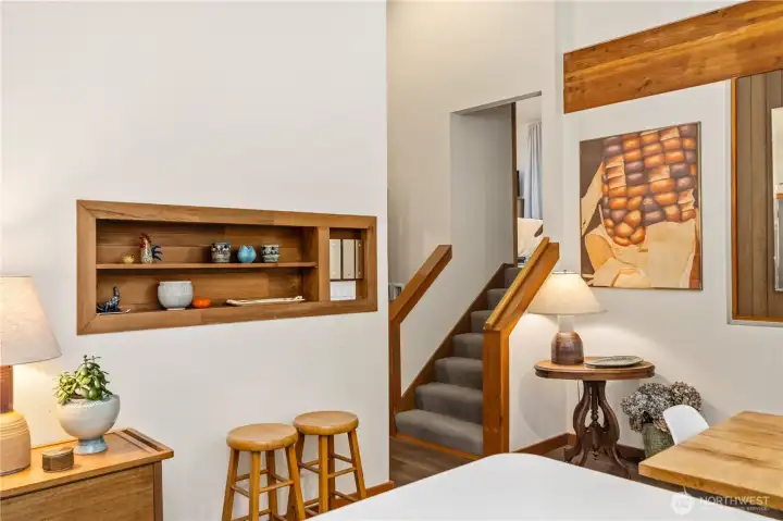 ADU-upstairs to main bedroom and bathroom