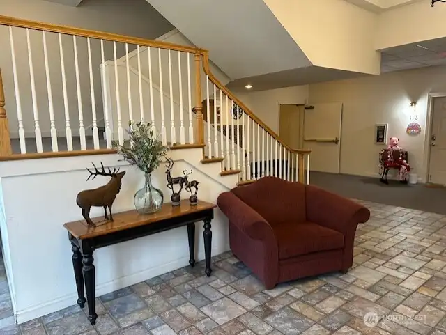 Mainfloor area with stairs