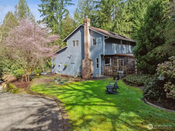 Enjoy the expansive outdoor areas, perfect for entertaining, play, or simply relaxing in the fresh air.