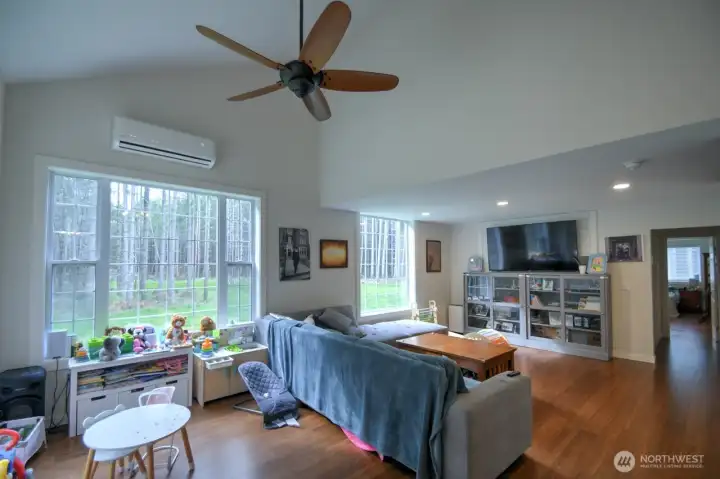 Spacious and inviting living room