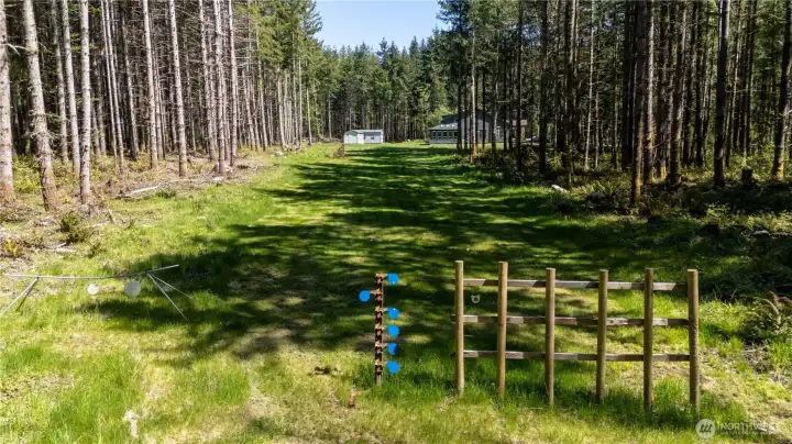 Rare find! A shooting ranges, great for both firearms and archery!