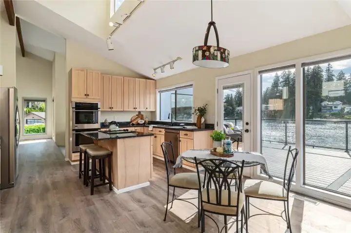 Open concept Kitchen