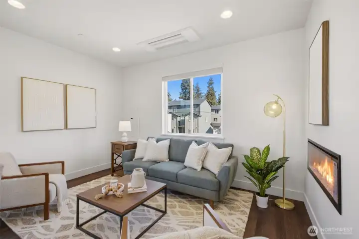 Living Room (2nd floor – Model Home)