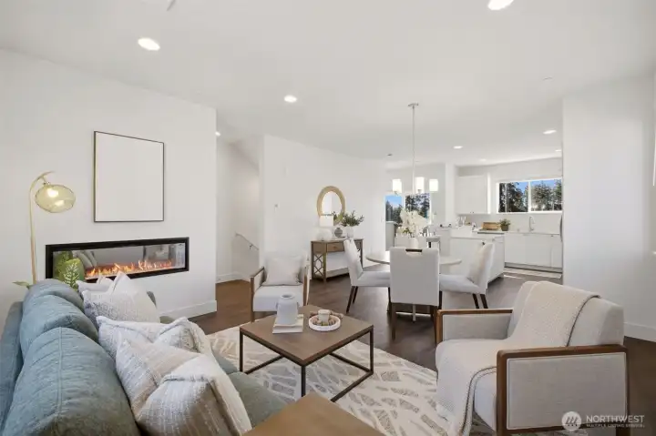Living Room (2nd floor – Model Home)