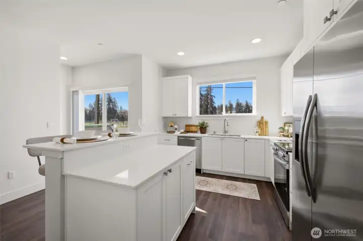 Kitchen (2nd floor – Model Home)