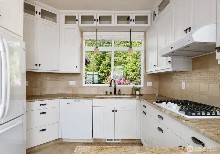 These cabinets are truly a favorite feature of the home