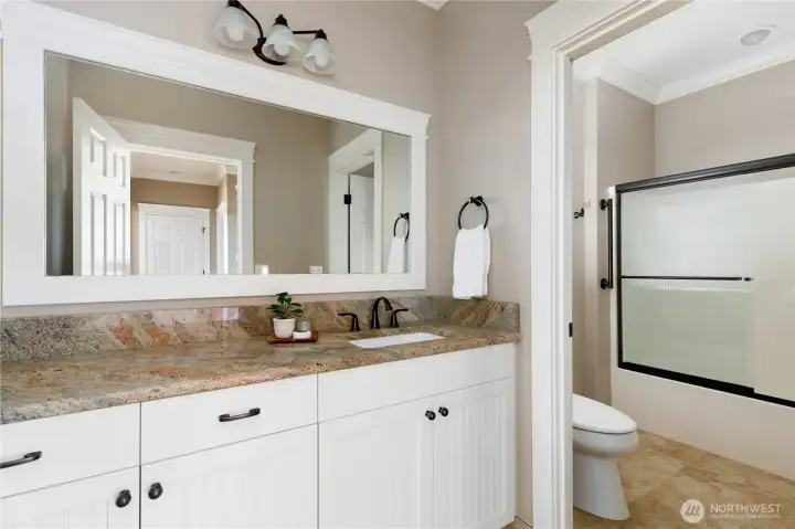 Lower level full bath