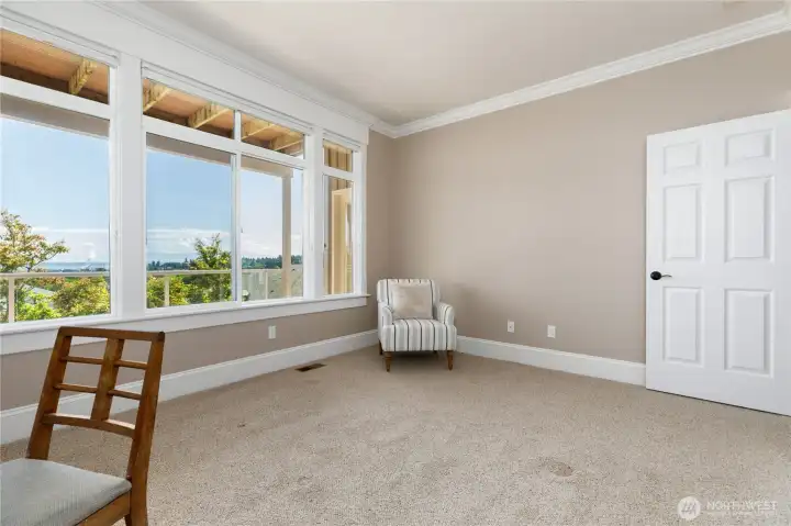 Lower level bedroom