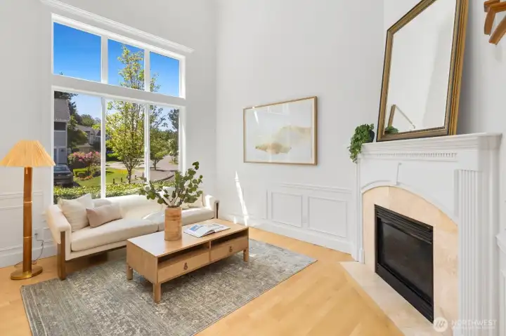 Gas fireplace