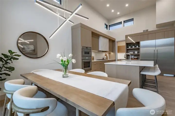 Dinning looking at Kitchen