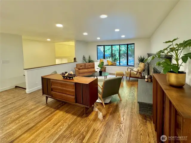 Nice hardwood floors
