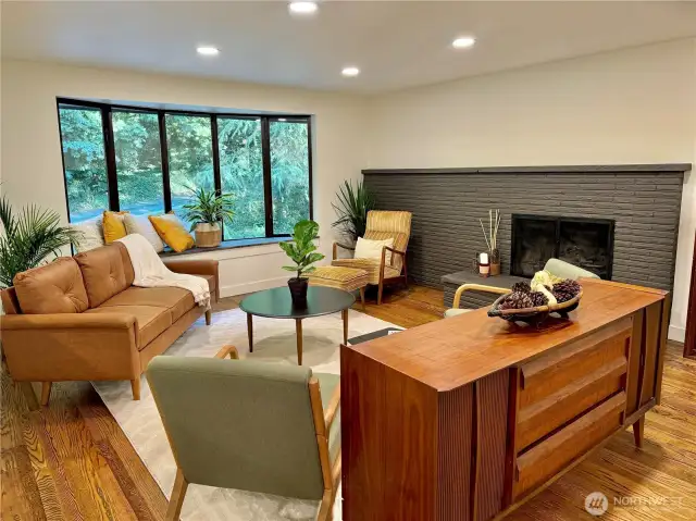 Wood Fireplace