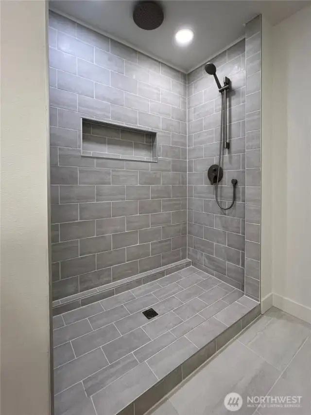 Beautiful shower.