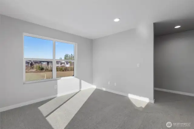 Photos of completed home on a different lot (Same Floor Plan)