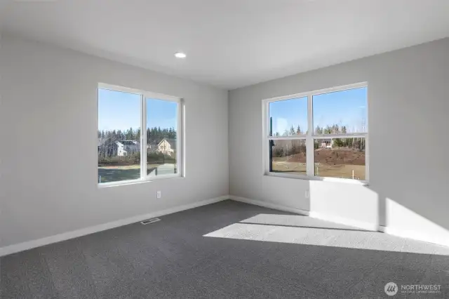 Photos of completed home on a different lot (Same Floor Plan)