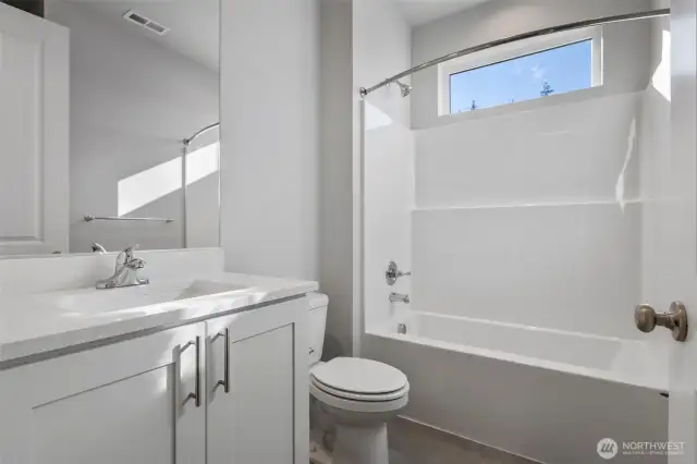 Photos of completed home on a different lot (Same Floor Plan)