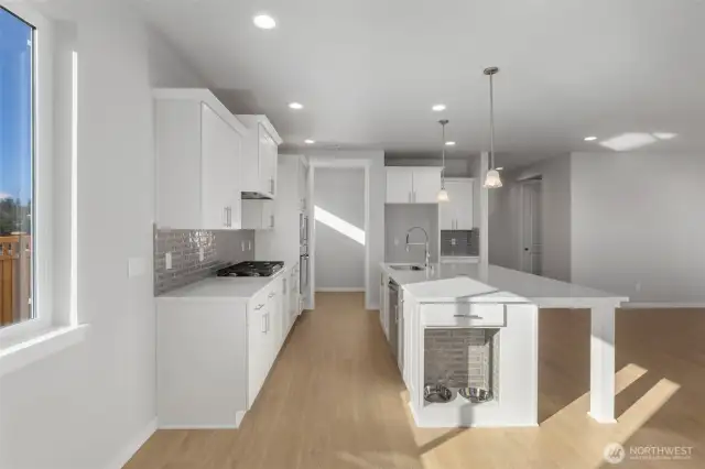 Photos of completed home on a different lot (Same Floor Plan)