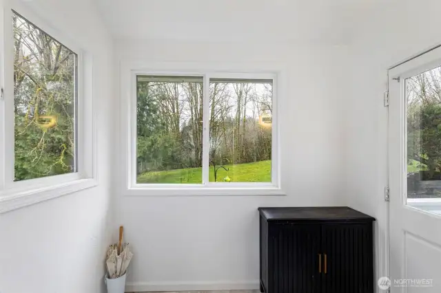 Extra room off laundry