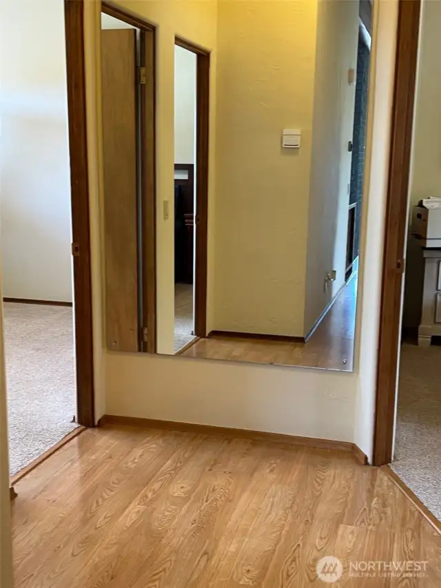 Wide hallway