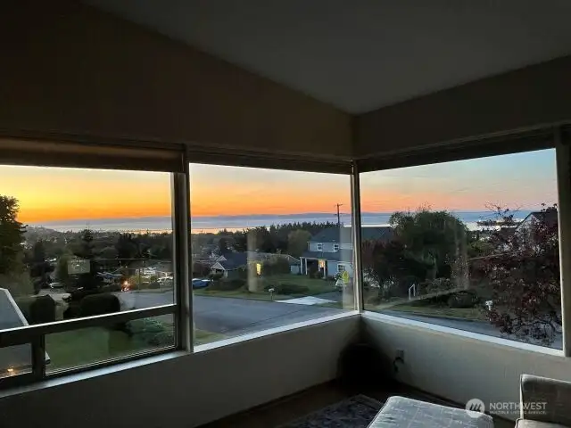 living room view