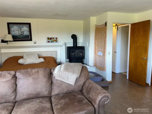 downstairs living area