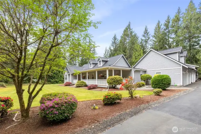 As you enter through the gated drive, take in the park-like surroundings of this 1.86 acre property.  Only one owner since the house was built in 1998, it has been meticulously cared for.