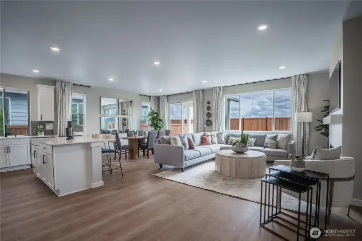 Image of model home of same plan. Colors/finishes may vary.