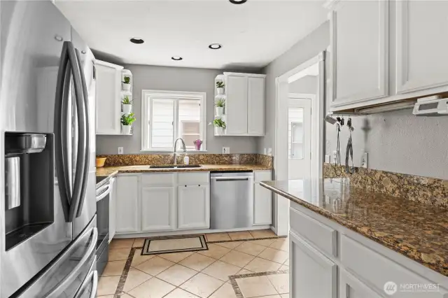 Pass-through kitchen