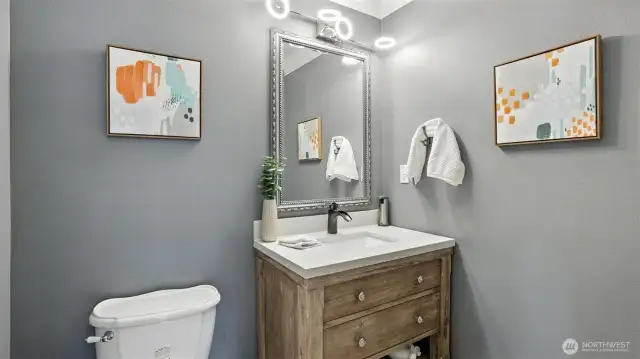 Half bath.