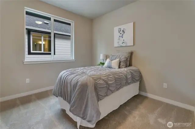 Each room has top-rated and long lasting, easy to clean Sherwin Williams paint applied throughout.