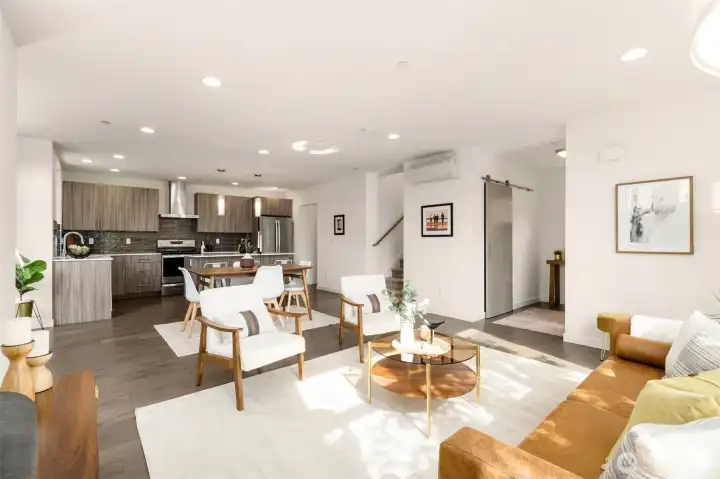 Open layout for easy living