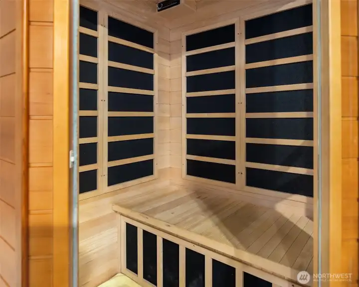 Sauna can stay!