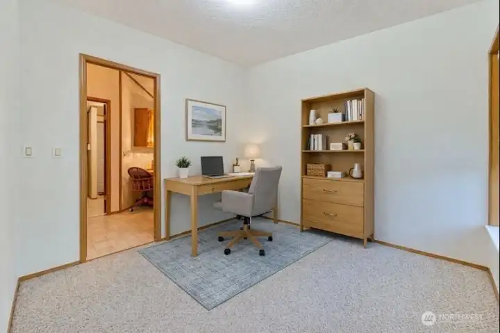 2bed/office. Staged using AI