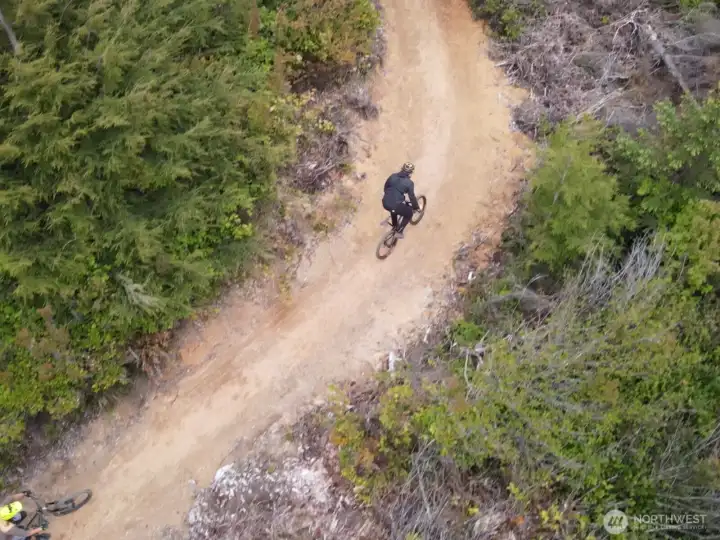 Mountain biking trail