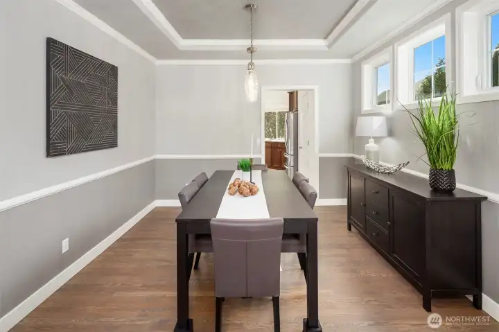 Formal Dining Room to Entertain Guests