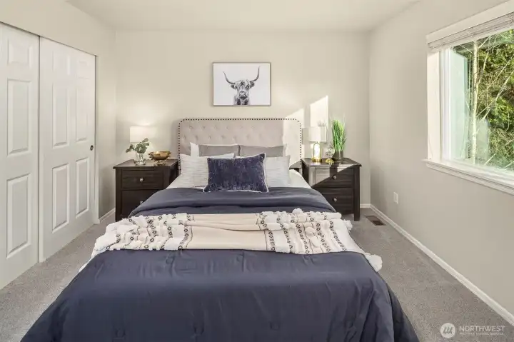 1 of 4 guest bedrooms